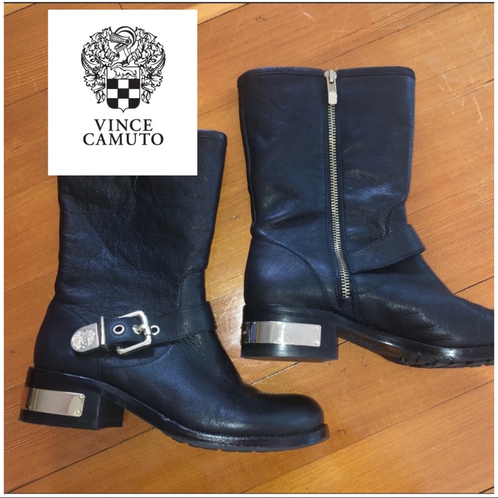 Vince Canute Moto Bootie